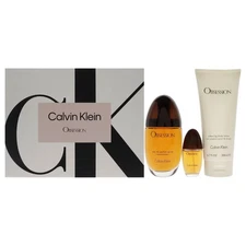 Obsession by Calvin Klein for Women - 3 Pc Gift Set