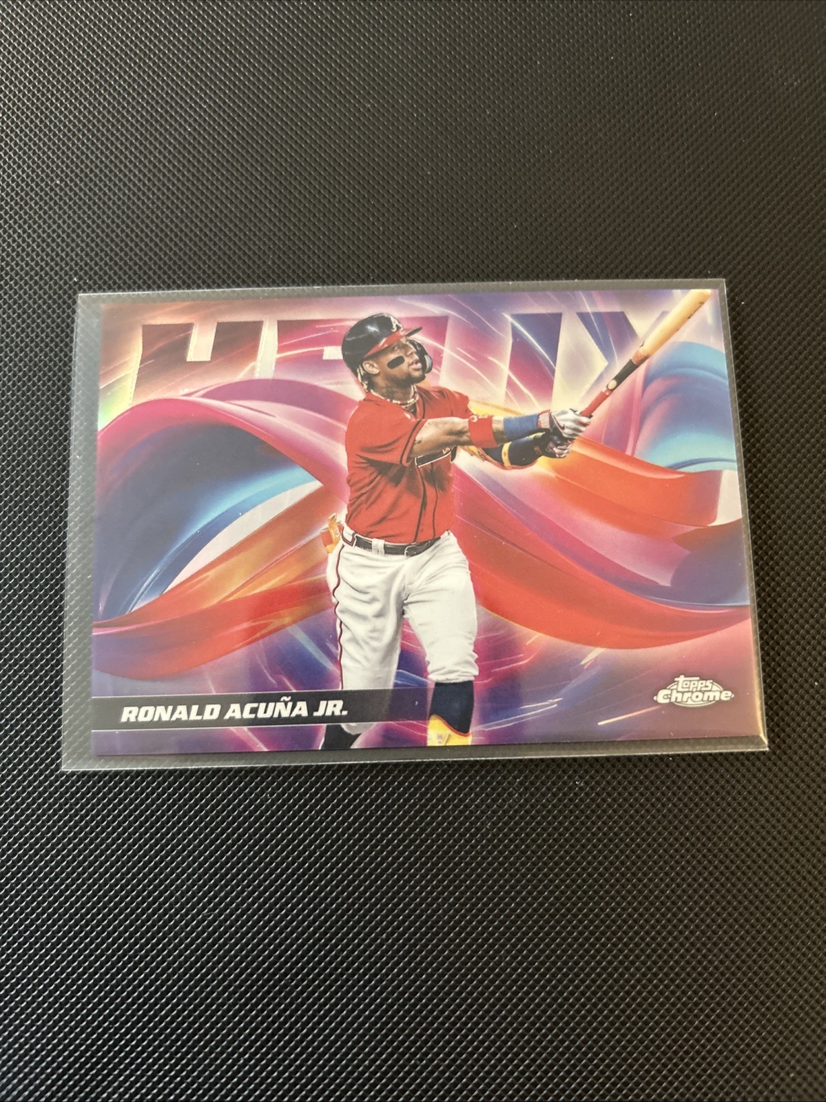 2025 Topps Chrome Baseball Ronald Acuna Jr. Helix CASE HIT!