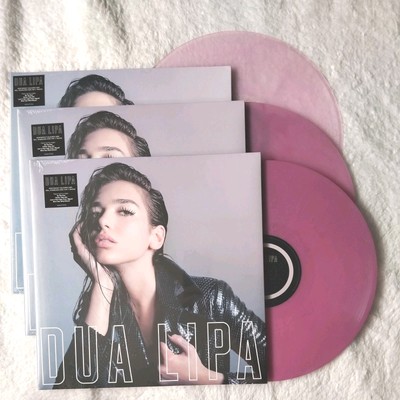 SEALED Dua Lipa PINK MARBLE COLOUR Vinyl The One Rules Hotter Than Color RSD  3