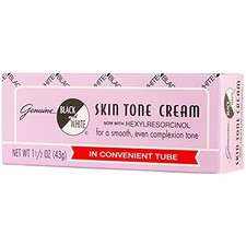 Genuine Black  White Color Correction Skine Tone Cream 1.5 oz.