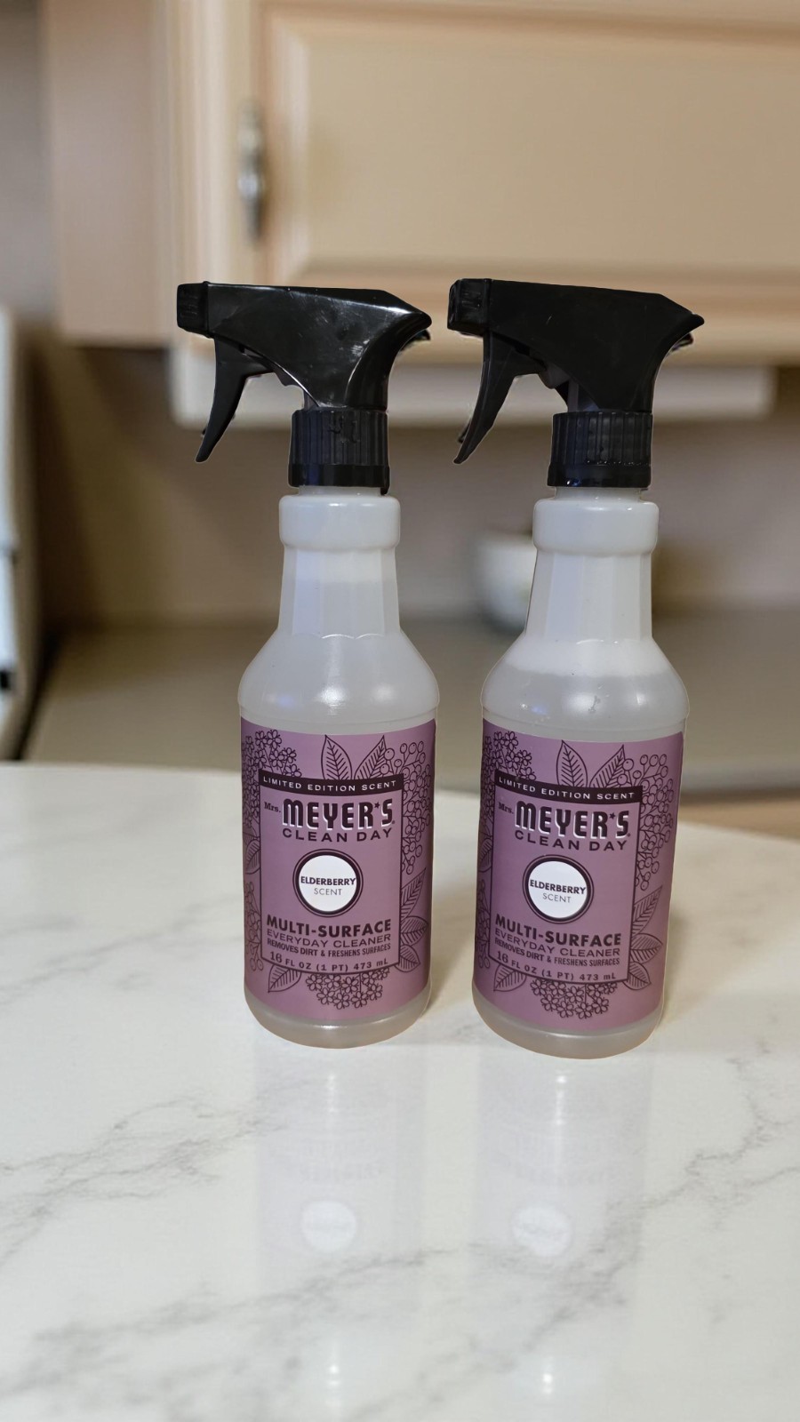 Mrs. Meyer's Elderberry All Purpose cleaner Limited Edition! NEW