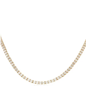 Swarovski Matrix Collier de tennis S Nouveau or brillant blanc