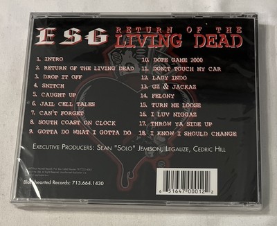 Return of the Living Dead by E.S.G. (CD, Apr-1998, Blackheart