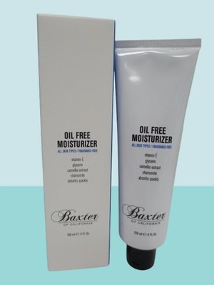 BAXTER OIL FREE MOISTURIZER ALL SKIN TYPES 4 OZ BOXED