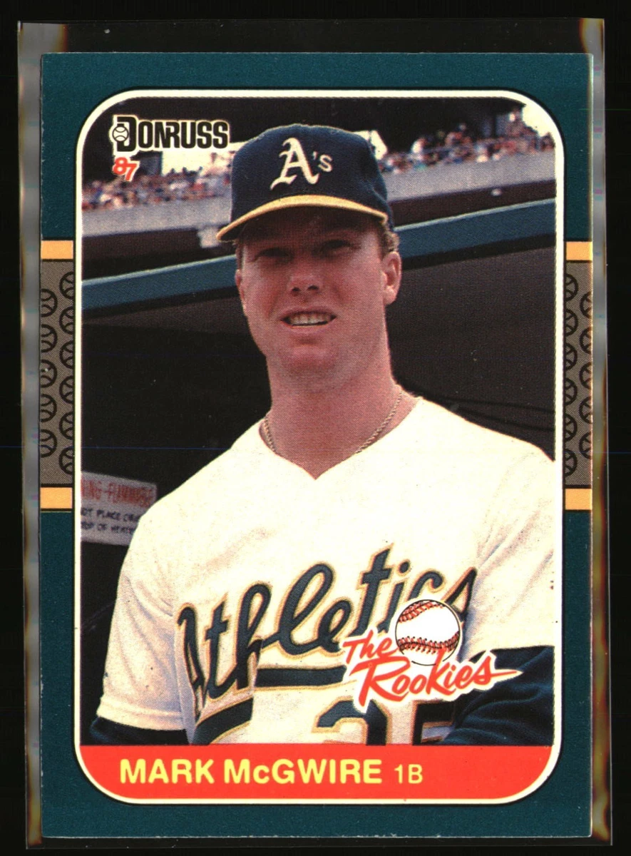 1987 Donruss The Rookies - Mark McGwire #1 for sale | eBay