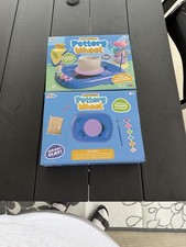 NWT 2 kits Motorized Pottery Wheel for Kids - Blue age 6 