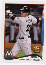 2014 Topps - Christian Yelich #358 Future Stars Mini Brewers