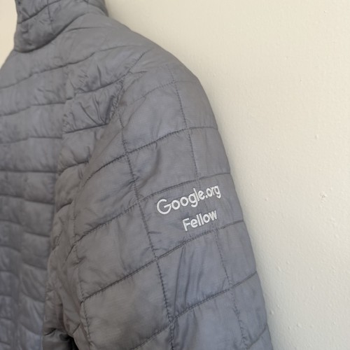 The North Face Jacket Mens Medium Gray Thermoball Eco Hoodie Google Special - Picture 6 of 11