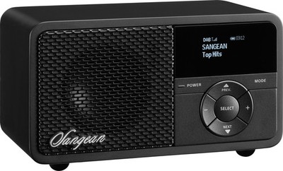 Sangean DDR-7X Portables DAB Radio Schwarz