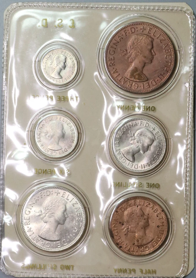 1966 Australia Decimal Changeover Souvenir BU 12 Pcs Coin Set (25072507R) - Image 2 of 4