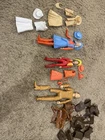 Vtg MARX Jane, Johnny, & Janice West Doll Lot 1960s w/ Lots of Accessories