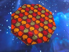Handmade Quilted table topper Autumn Fall Thanksgiving turkeys pumpkins