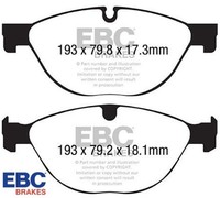EBC Brakes DP42191R Bremsbelagsatz FüR Scheibenbremse Bremsbelagsatz