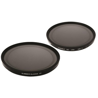 Tiffen 67mm FusionVND Series Glimmerglass 1/2 + Variable ND Filter