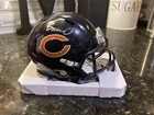 Rome Odunze Signed Chicago Bears Mini Helmet Fanatics Authentic