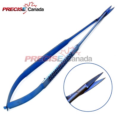 Titanium Castroviejo Spring Action Micro Scissors 7'' straight T.T-135