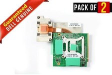 LOT x 2 Genuine Dell XPS ONE A2010 Graphics Video Card with Heatsink J004G T724F