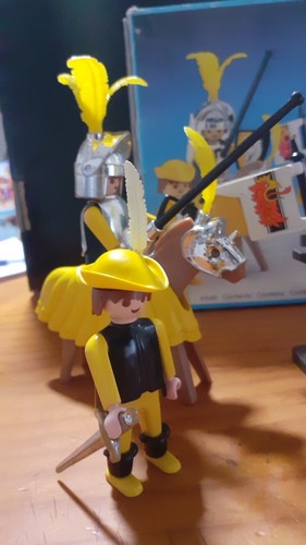 Playmobil Vintage 3265 Chevaliers Tournoi En Boîte - Photo 5/8