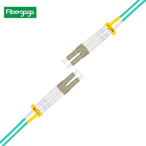 Fibergaga 0,5m (1,6ft) OS2 LC/UPC auf LC/UPC LWL Patchkabel Multimode Duplex Le - Bild 4 von 7