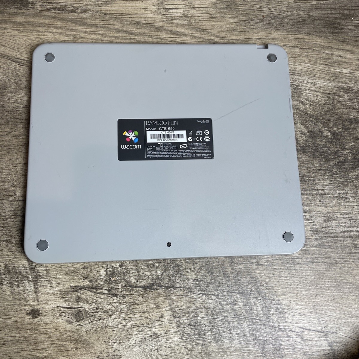 D3【中古】WACOM Bamboo Art Master CTE-650/S1 Wacom CTL471 Bamboo Splash Graphic Tablet | Exxact