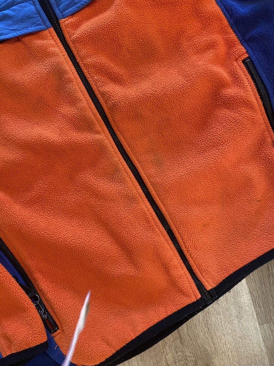 Vtg NIKE ACG 2nd Layer Orange/Blue Zip Up Utility Jacket Vtg NIKE ACG 2nd Layer Orange/Blue Zip Up Utility Jacket