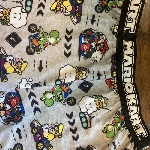 Boys Size 6-8 Pajama Shorts Lot Super Mario Bros Minecraft Summer Sleepwear Lot - Picture 10 of 14