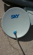 Sky De Mexico Antena Satelital 58W _78.8 sat  diametro 76cm