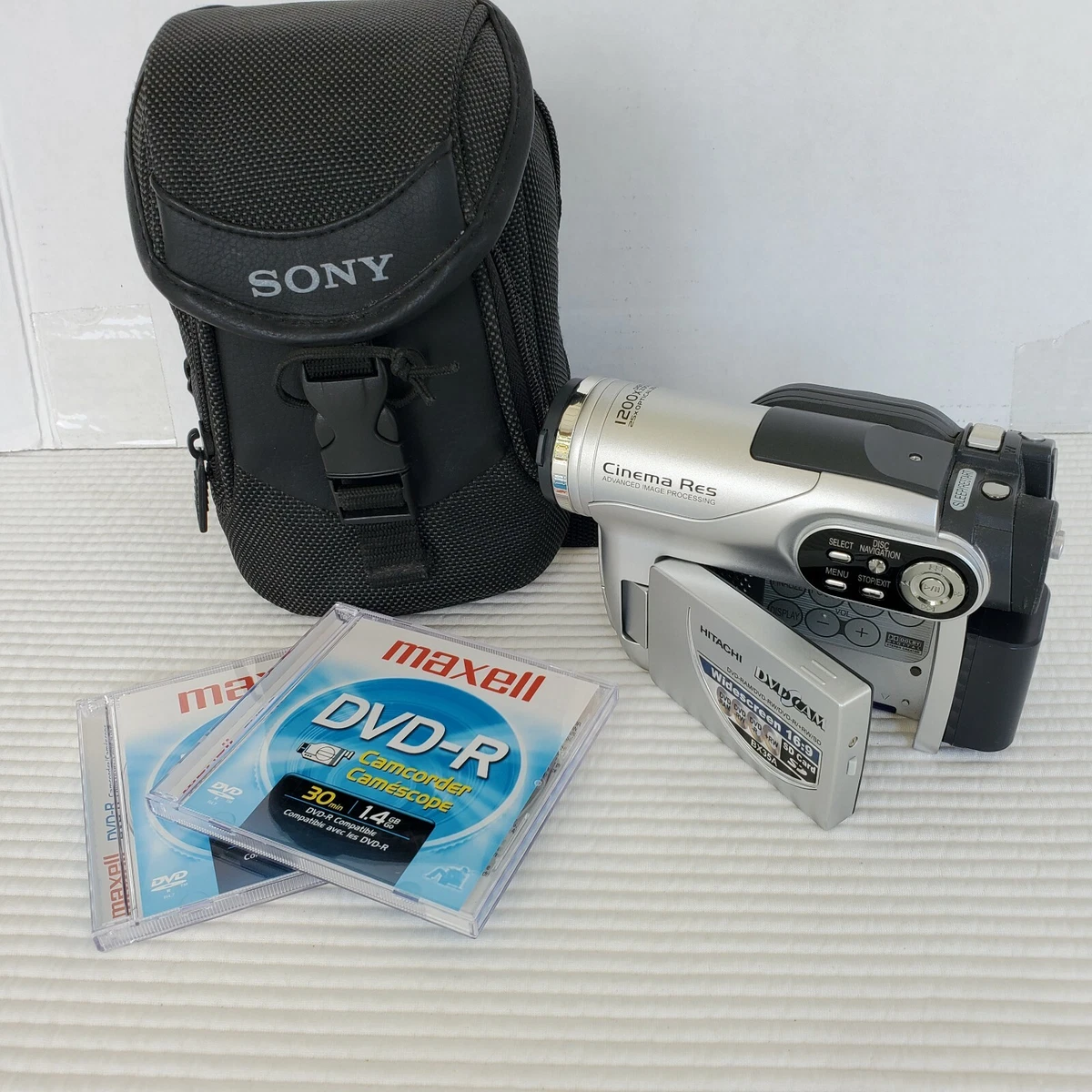 日立 デジタルビデオカメラ(DZ-GX3200) Hitachi DVD Cam BX35A Camera