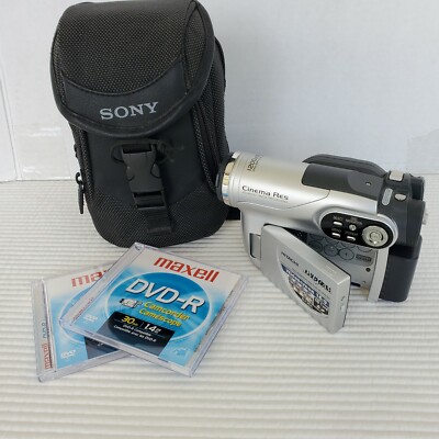 Hitachi DVD Cam BX35A Camera Widescreen 16:9 -Ram -RW -R +RW