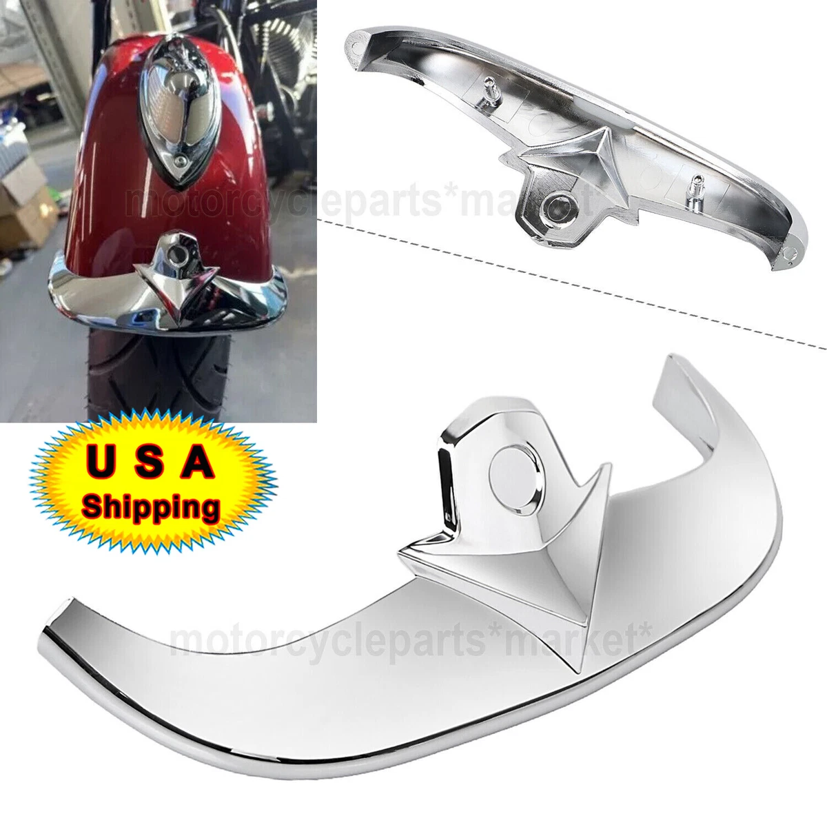 Las mejores ofertas en Fender Guardabarros Delanteros para Harley