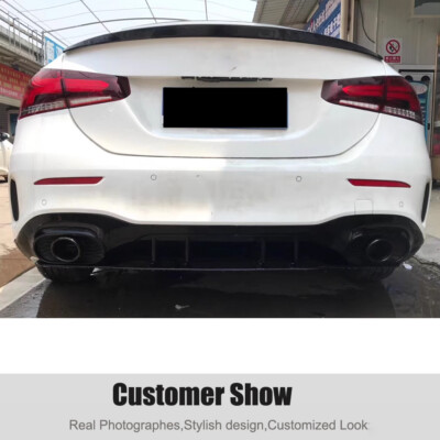 Zjbzq Auto Heckstoßstangen Diffusor Spoilerlippe F Produktbild-Vorschau 12
