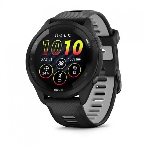 Garmin Forerunner 265 Black GPS Enabled Running AMOLED Smartwatch