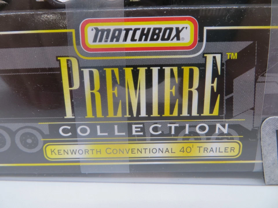 1997 Matchbox Premiere Collection Semi Truck KENWORTH CONVENTIONAL 40' TRAILER - Image 2 of 4