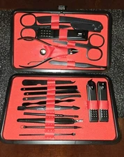  Black Stainless Steel Man Kit