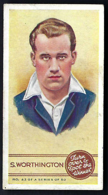 PHILLIPS - SPORTSMEN (INVERTED) - #43 S WORTHINGTON, CRICKET