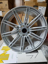 19 Inch Rims Momo Barletta 19x9.5 5x120 Gloss Silver Set Of 4