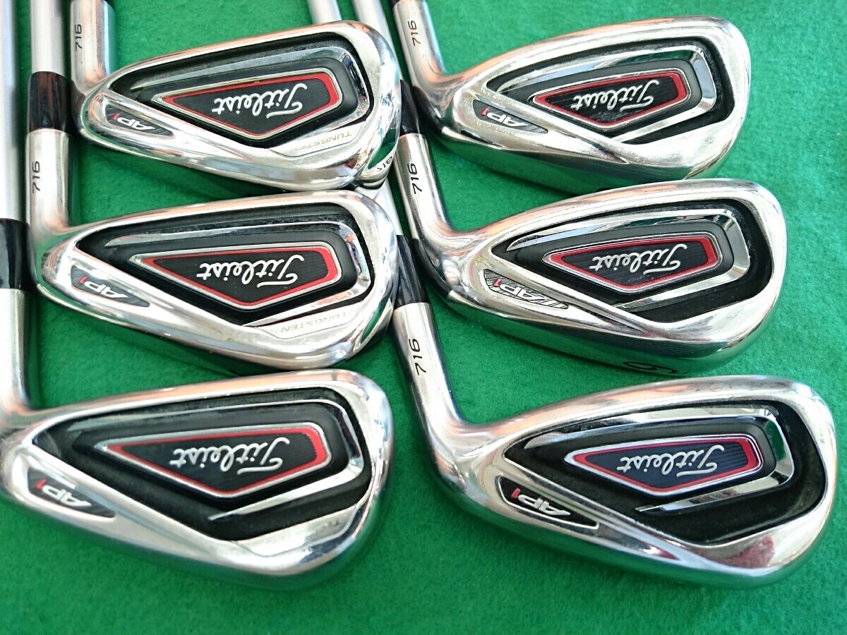 AP1 716 5～P ヘッドのみ タイトリスト Golf iron set Titleist AP 1 716 2015 MCI 60 (S) 6pcs 5-P