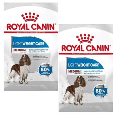 (  8,97/kg)   Royal Canin Medium Light Weight Care Hundefutter 2 x 3 kg