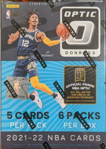 2021-22 Panini Donruss Optic NBA Basketball Factory Sealed Blaster Box