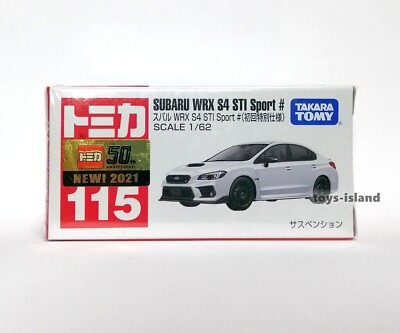 TOMICA 115 SUBARU WRX S4 STI Sport # 1/62 TOMY 2021 MAY NEW MODEL
