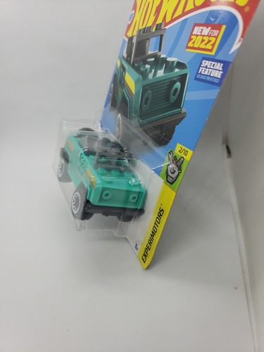 Hot Wheels 2022 Bricking Trails 2/10 Experimotors - Picture 4 of 4