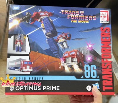 New Hasbro Transformers Optimus Prime Studio Series 86 Commander Figure In Stock