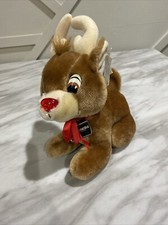 Applause Rudolph the Red Nosed Reindeer Plush Non-Working Stuffed Animal Toy