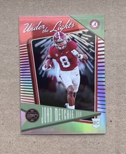 2022 Panini Legacy - John Metchie III (Under The Lights Ruby Insert /50)