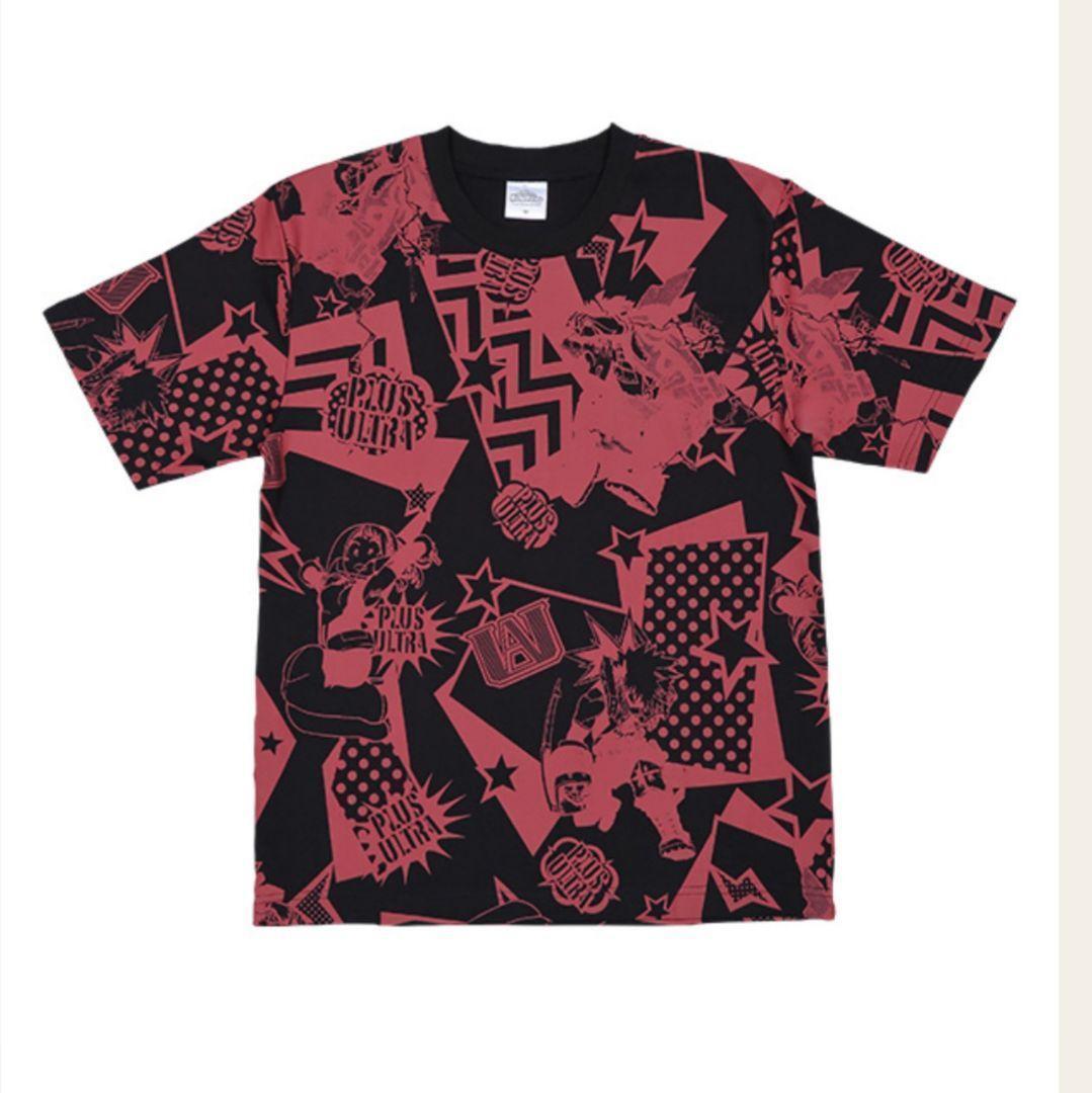 My Hero Academia Patterned T-Shirt (Size S) MHA Jump Shop G31575