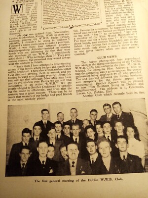 El83 Ephemera 1950s picture w w b Dublin Mr g a knowd 
