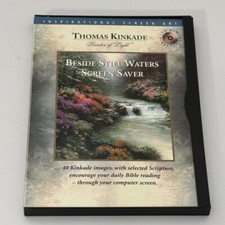 Thomas Kinkade, "Painter of Light" CD-ROM Screen Saver "Beside Still Water