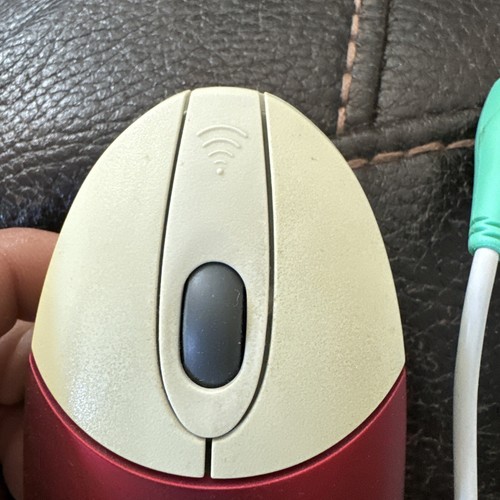 Logitech Cordless Wheel Mouse R-RC3-MSE Rare W/ Receiver And USB Adapter (139) - Picture 7 of 12