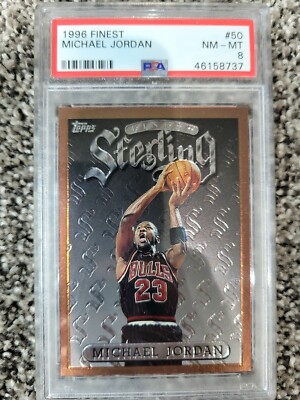 Goldin Michael Jordan Topps Finest 1996 162 NBA カード