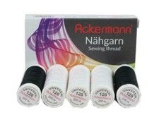 Ackermann universal Nähgarn, Stärke 120, 3x...